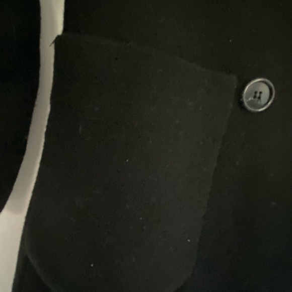 Zara Girls 7/8 Black Wool Blend Button Up Petticoat- Sz-7/8 - Picture 5 of 15